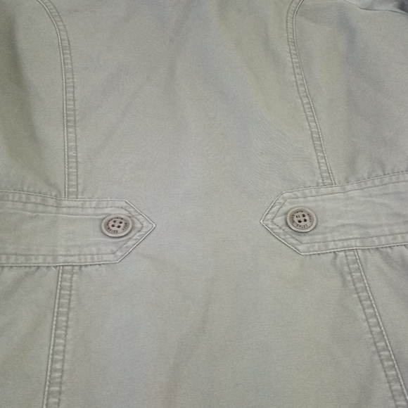 Roxy Quilt Lining Hooded Utility Jacket Coat - Picture 16 of 16